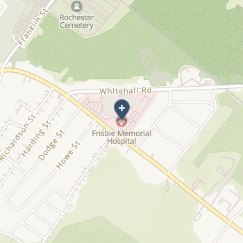 Frisbie Memorial Hospital on map