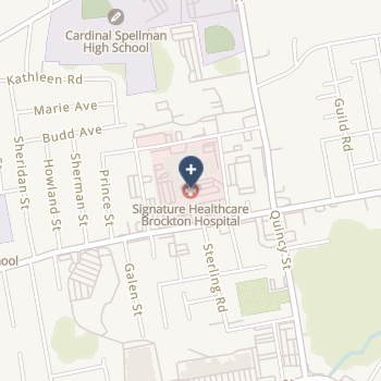 Signature Healthcare Brockton Hospital on map
