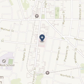 Beth Israel Deaconess Hospital - Needham on map