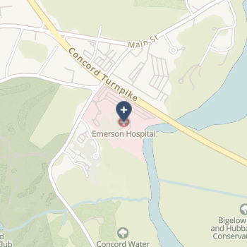 Emerson Hospital on map