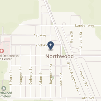 Northwood Deaconess Health Center on map