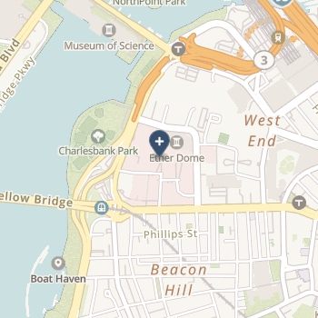 Massachusetts General Hospital on map