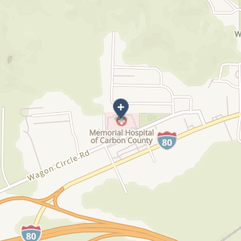 Memorial Hospital Of Carbon County on map
