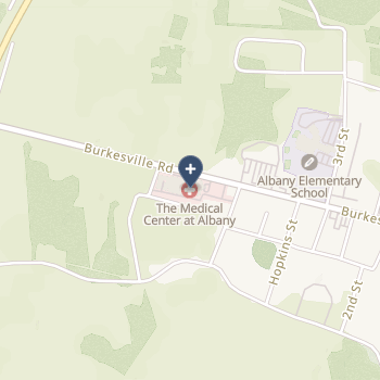 The Medical Center At Albany on map