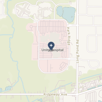 Unity Hospital Of Rochester on map