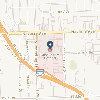 Mercy St Charles Hospital on map