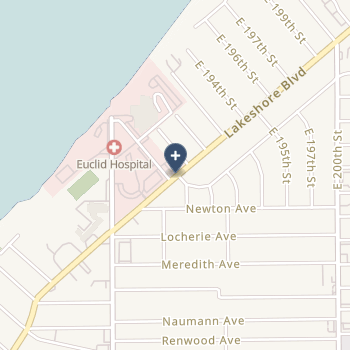 Euclid Hospital on map