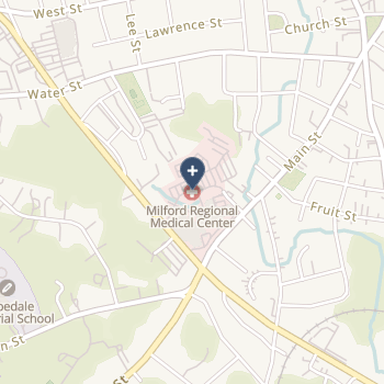 Milford Regional Medical Center on map