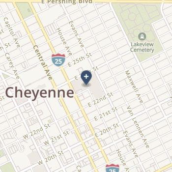 Cheyenne Regional Medical Center on map