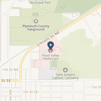 Floyd Valley Hospital on map