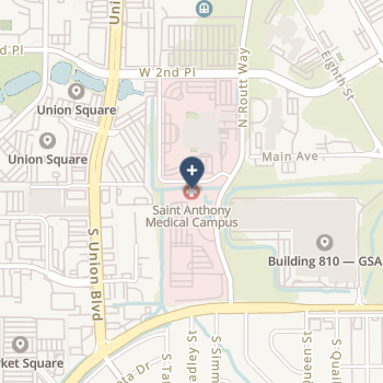 Centura Health-St Anthony Hospital on map