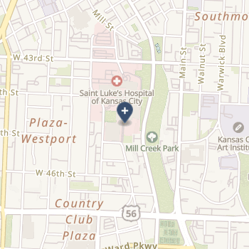St Lukes Hospital Of Kansas City on map