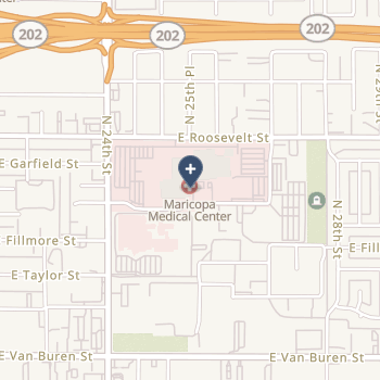 Maricopa Medical Center on map