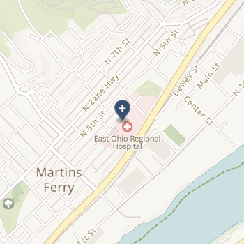 East Ohio Regional Hospital on map