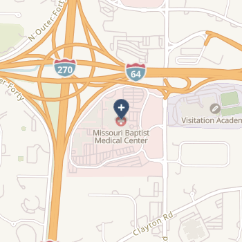 Missouri Baptist Medical Center on map