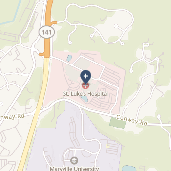 St Lukes Hospital on map