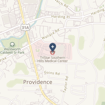 Tristar Southern Hills Medical Center on map