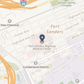 Fort Sanders Regional Medical Center on map