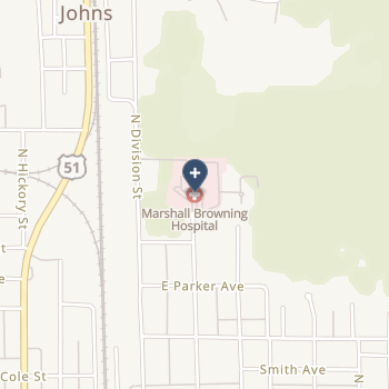 Marshall Browning Hospital on map