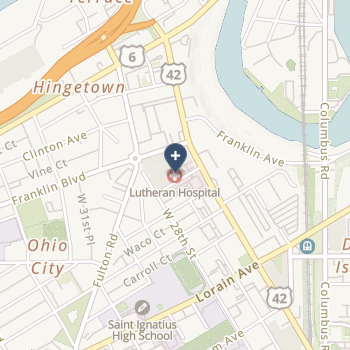 Lutheran Hospital on map