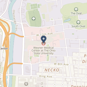 Ohio State University Hospitals on map