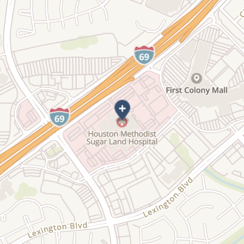 Houston Methodist Sugarland Hospital on map