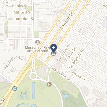 Park Plaza Hospital on map