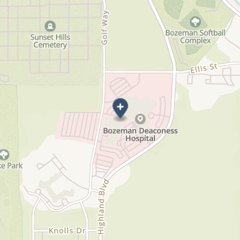 Bozeman Health Deaconess Hospital on map