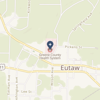 Greene County Hospital on map