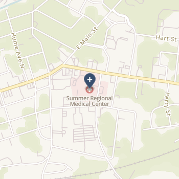 Sumner Regional Medical Center on map