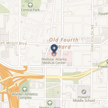 Wellstar Atlanta Medical Center on map