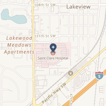 St Clare Hospital on map