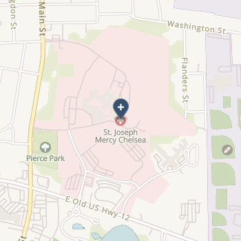 St Joseph Mercy Chelsea on map