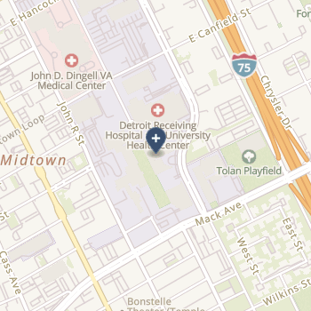 Children's Hospital Of Michigan on map