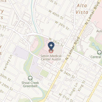 Seton Medical Center Austin on map