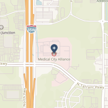 Medical City Alliance on map