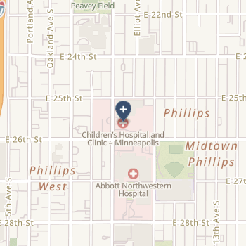 Children's Hospitals & Clinics Of Mn on map