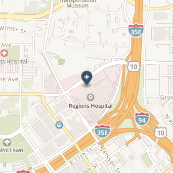 Gillette Childrens Specialty Hospital on map