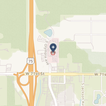 Tulsa Spine & Specialty Hospital, Llc on map