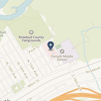 Rosebud Health Care Center on map