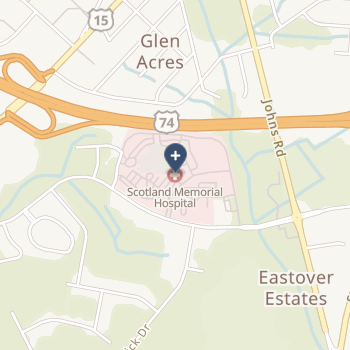 Scotland Memorial Hospital on map