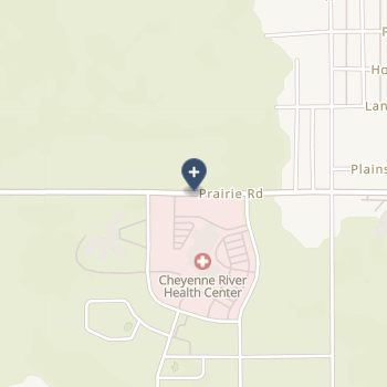 Phs Indian Hospital At Eagle Butte on map
