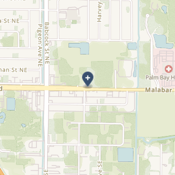 Palm Bay Hospital on map