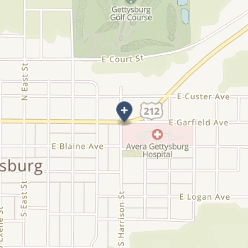 Avera Gettysburg Hospital on map