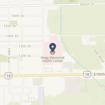 Hegg Memorial Health Center on map
