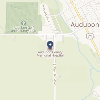 Audubon County Memorial Hospital on map