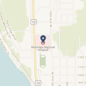 Mobridge Regional Hospital - Cah on map