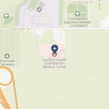 Sanford Chamberlain Medical Center on map