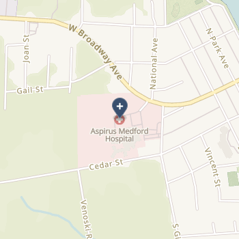 Aspirus Medford Hospital & Clinics, Inc on map
