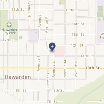 Hawarden Regional Healthcare on map
